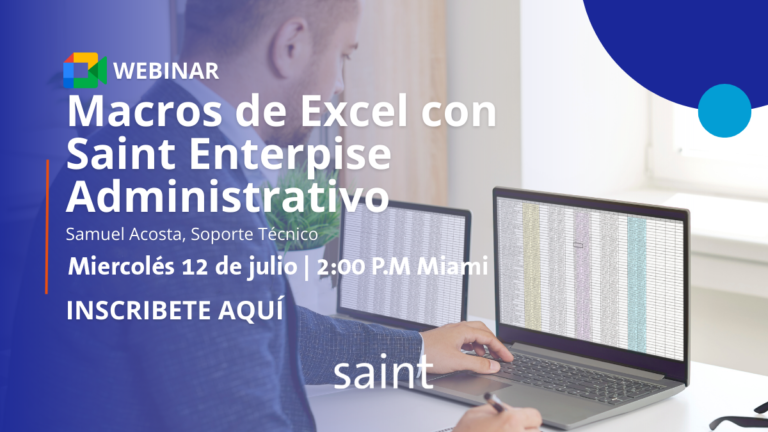 Macros De Excel Con Saint Enterprise Administrativo Saint