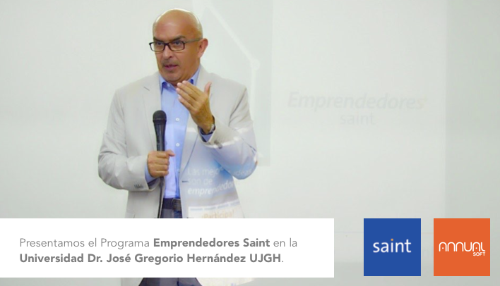 Presentamos el Programa Emprendedores Saint en la Universidad Dr. José Gregorio Hernández UJGH.