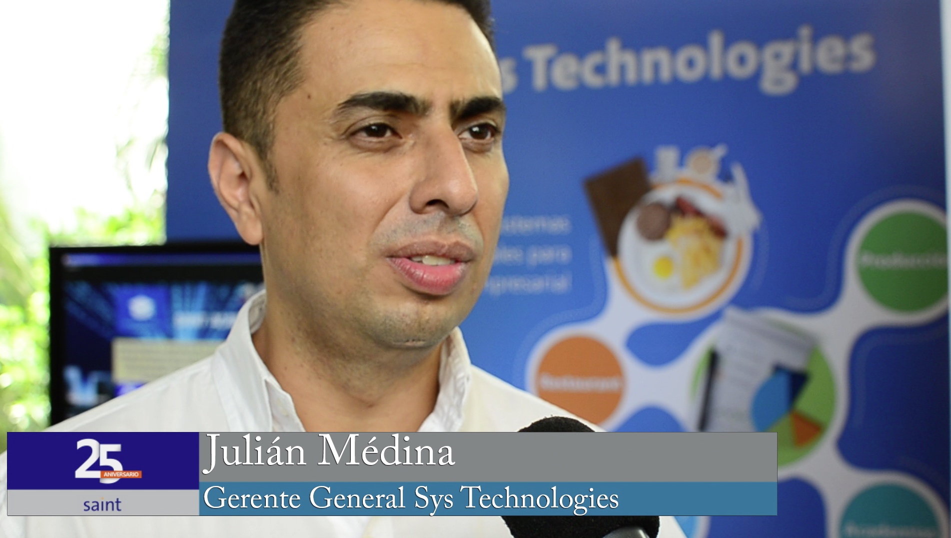 Julián Medina gerente general Sys Techonologies.