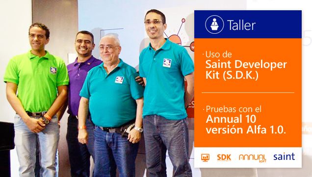 Taller: uso de Saint Developer Kit con el ANNUAL 10 versión Alfa 1.0
