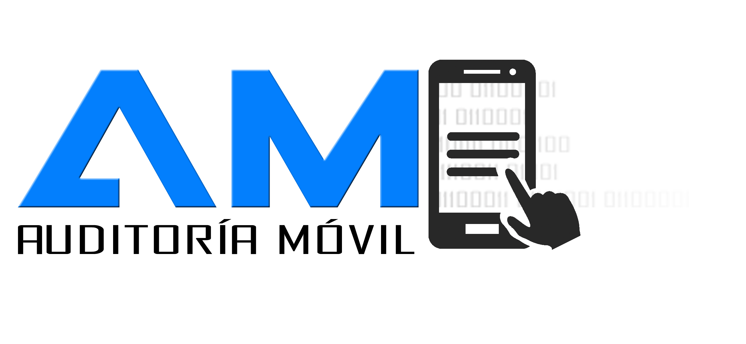 Logo final Auditoria Móvil Azul