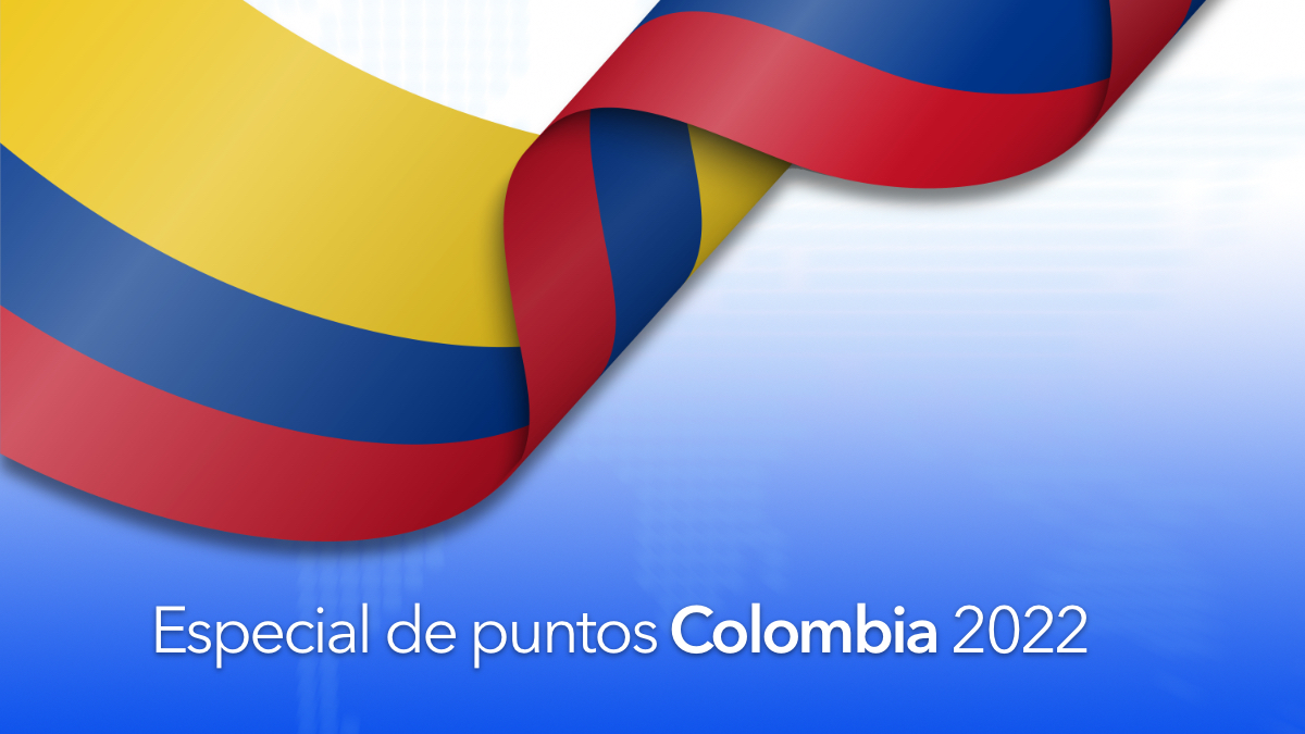 Especial de puntos Colombia 2022