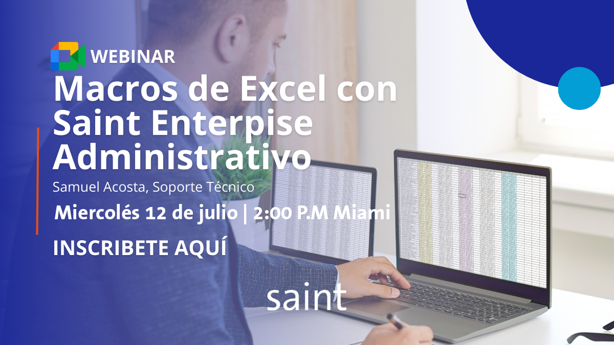 Macros de Excel con Saint Enterprise Administrativo