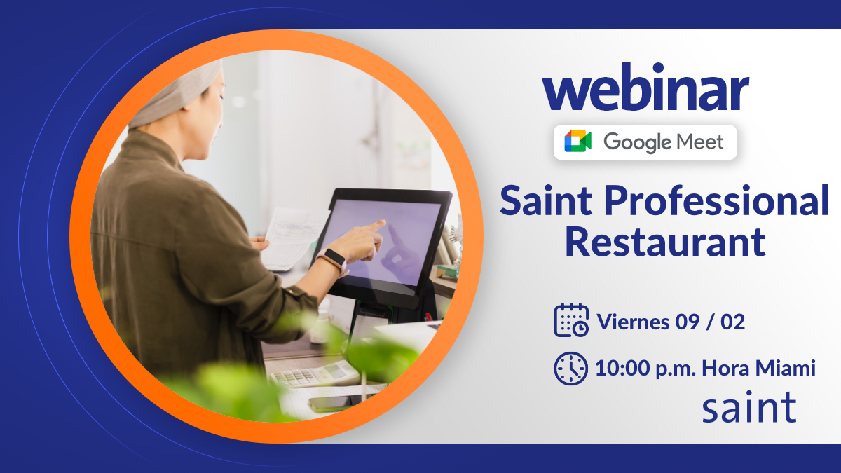 Optimiza la gestión de tu restaurante con Saint Professional