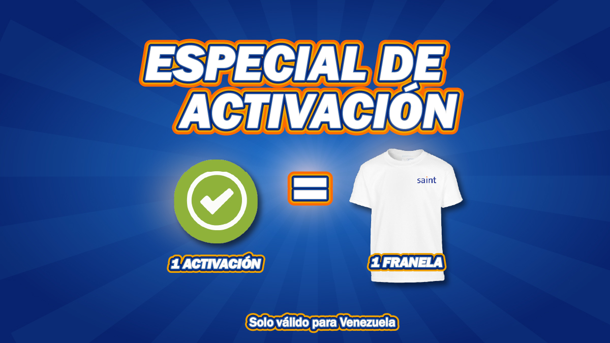 ¡Nuevo especial de activaciones! para Venezuela