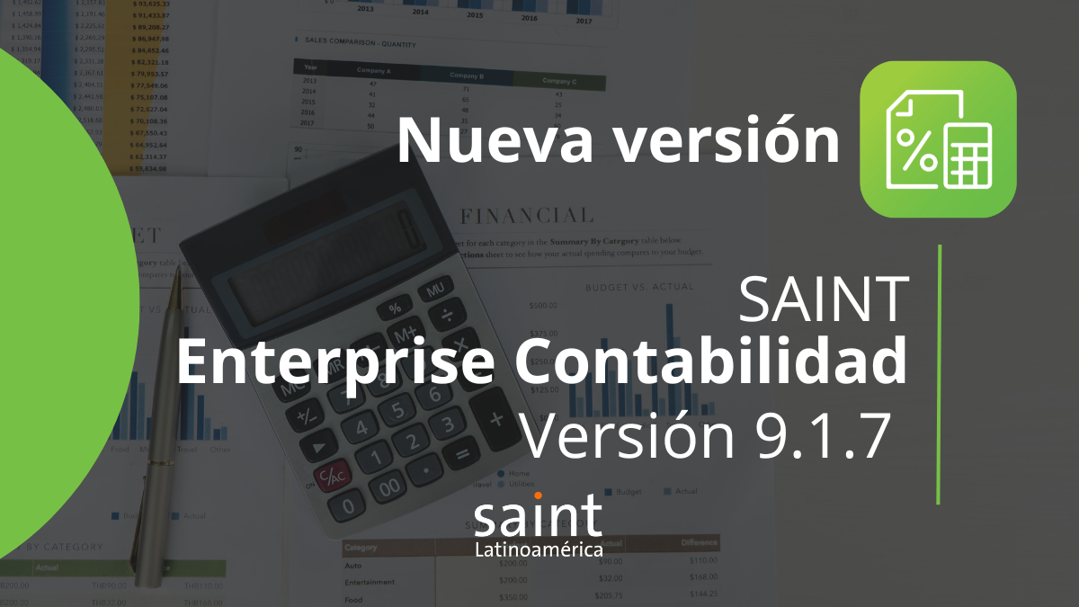 Disponible nueva versión SAINT Enterprise Contabilidad
