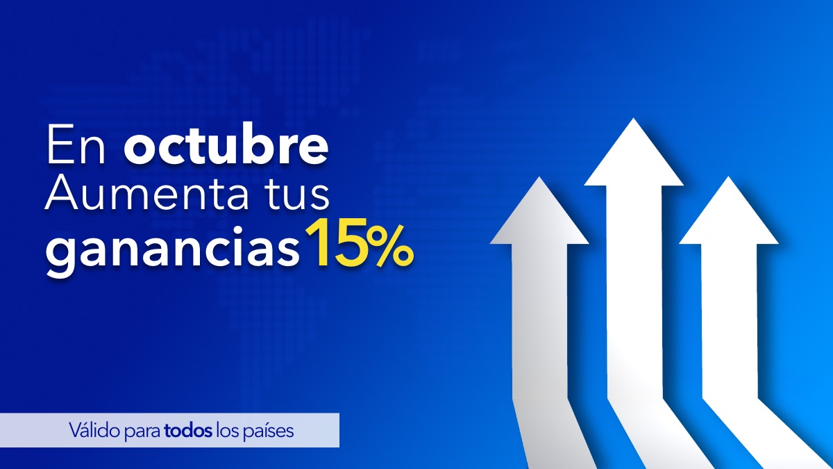 Inicia octubre de 2024 ganando un 15% más