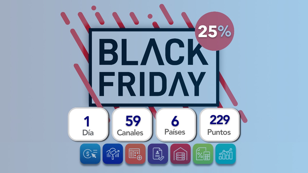 Beneficiados del especial Black Friday reintegramos el 25%